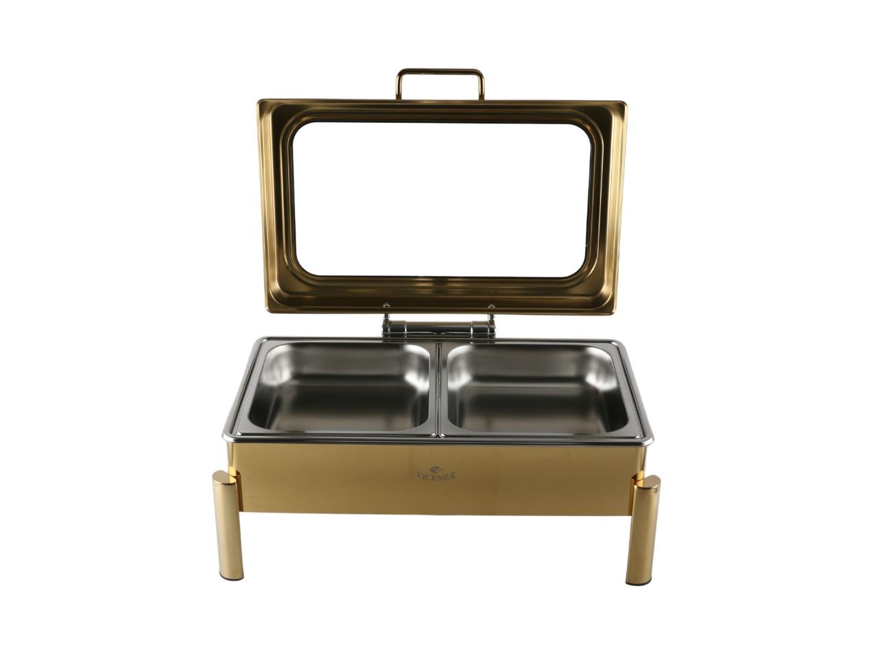 PABLO Hidraulic Chafing Dish 9L Gold VCF011-G